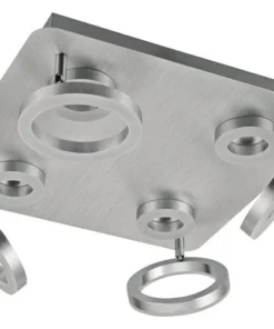 FLAIR LED Opbouwspot Adhara 4-lichts Chroom