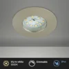 BRILONER LED Inbouwspot 8316 Ø 75 Mm Nikkel Mat