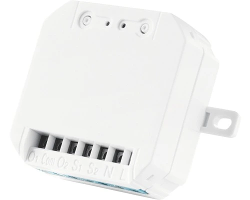 KLIKAANKLIKUIT® Inbouw Schakelaar Duo ACM-3000H2 Wit, Max. 3000 Watt