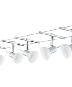 PAULMANN Kabelsysteem Sheela Met 5 Spots Chroom Mat (zonder Verlichtingsmiddel)