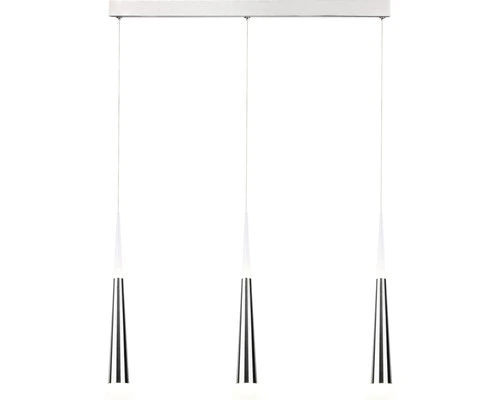 AEG LED Hanglamp Ely 3-lichts Nikkel