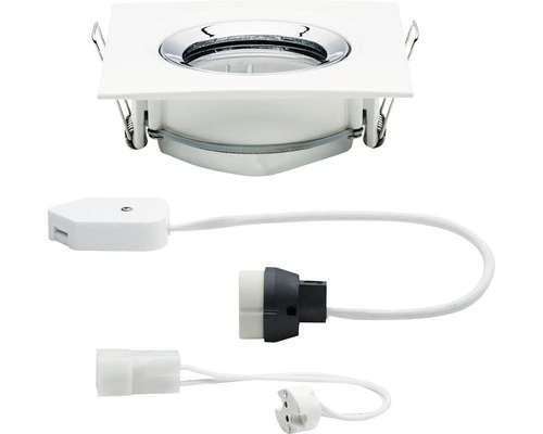 PAULMANN Inbouwspot Nova Plus 93x93 Mm Wit/chroom - Afbeelding 2