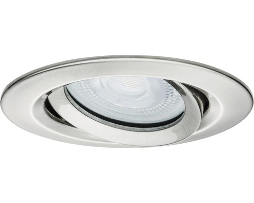 PAULMANN Inbouwspot Nova Plus Ø 93 Mm Geborsteld Staal