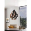 EGLO Hanglamp Carlton-1 Ø 38,5 Cm Zwart-koper