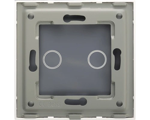 ONE TWO TOUCH Glaspaneel Dubbel Voor Touch Schakelmateriaal Wit - Afbeelding 3