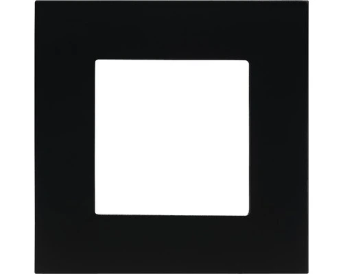 ONE TWO TOUCH Afdekraam Glas 1-voudig Zwart