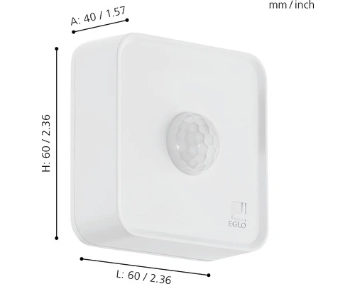 EGLO CROSSLINK-C Bewegingsmelder IP44 Wit - Afbeelding 3
