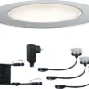 PAULMANN Plug & Shine Grondinbouwspot Floor Eco IP67 24V Zilver (basisset)