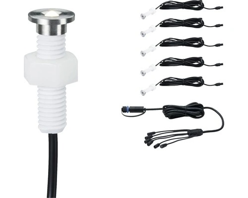 PAULMANN Plug & Shine Inbouwlamp MicroPen II IP67 24V (uitbreidingsset)