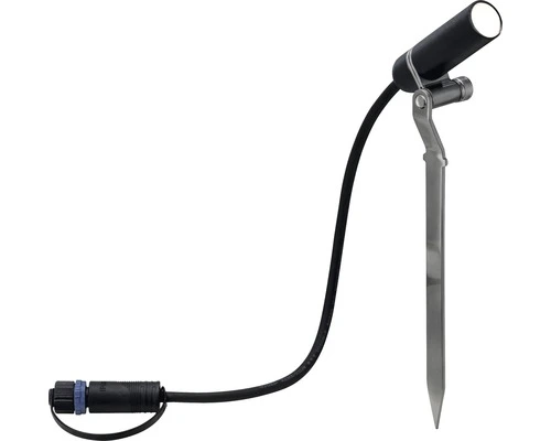 PAULMANN Plug & Shine Grondspot Plantini IP65 24V Antraciet - Afbeelding 2