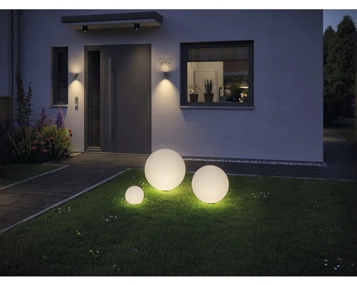 PAULMANN Plug & Shine LED Buitenlamp Globe Ø 20 Cm IP67 24V - Afbeelding 3