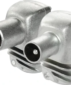 TECHNETIX Coax IEC-connector Male/female, 2 Stuks