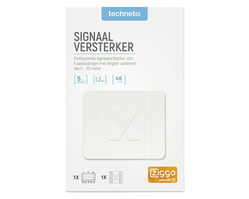 TECHNETIX Signaalversterker FRA-752X 4-weg 1.2 GHz - Afbeelding 6