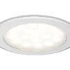 PAULMANN Meubel LED Inbouwspot Chroom, 2 Stuks