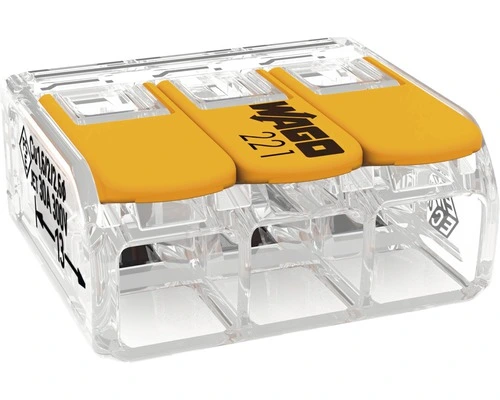 WAGO Verbindingsklem Compact 221-613, 30 Stuks