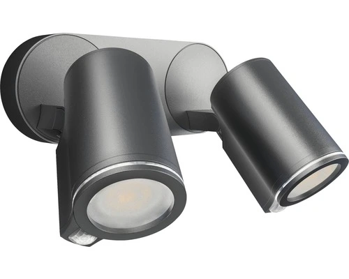 STEINEL LED Buitenspot Duo Met Sensor Antraciet