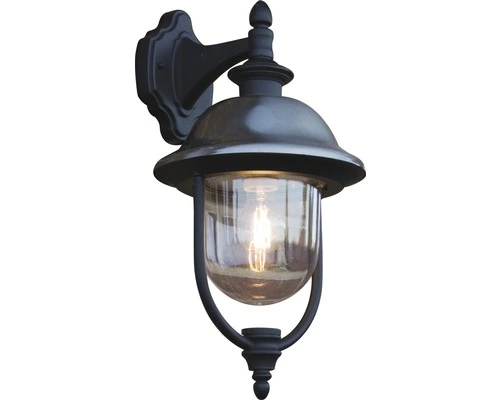 KONSTSMIDE Buitenlamp Parma Hangend Zwart-RVS