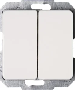 KOPP Milano Inbouw Basiselement Serieschakelaar Met Bedieningswipper Wit