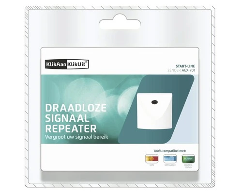 KLIKAANKLIKUIT® Signaal Versterker AEX-701 Wit - Afbeelding 4