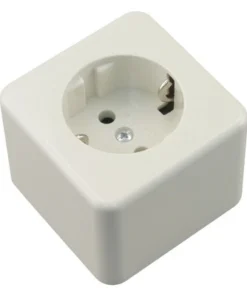 BERKER Opbouw Wandcontactdoos (wcd) RA 1-voudig Polarwit