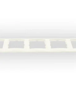 BERKER S1 Afdekraam 5-voudig Polarwit Glans