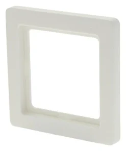 BERKER Q1 Afdekraam 1-voudig Polar Wit