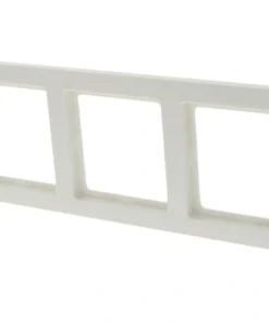 BERKER Q1 Afdekraam 3-voudig Polar Wit