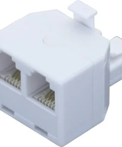 Bleil Adapter 1x RJ11 Naar 2x RJ11 M/F