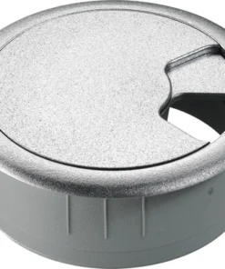 HETTICH Kabeldoorvoer, Kunststof Chroom, Ø 60 Mm