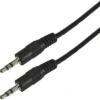 BLEIL Audiokabel Jack 3,5 Mm - Jack 3,5 Mm Zwart 2,5 M