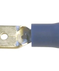 DRESSELHAUS Vlakstekker 6,3 Mm Blauw, 100 Stuks