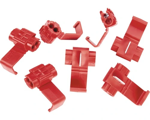 DRESSELHAUS Aftakklem 0,25-1,0 Mm² Rood, 100 Stuks - Afbeelding 3