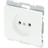 BERKER K1 Inbouw Wandcontactdoos (wcd) 1-voudig Polar Wit