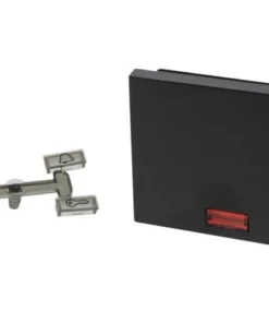 BERKER K1 Opzetwip Met Controlelampje Antraciet (wissel/kruis)