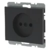 BERKER K1 Inbouw Wandcontactdoos (wcd) 1-voudig Antraciet