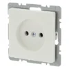 BERKER Q1 Inbouw Wandcontactdoos (wcd) 1-voudig Polar Wit