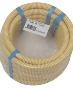 PIPELIFE Flexibele Elektrabuis PVC 16 Mm 5/8" Flexivolt Low Friction Crème 5 M