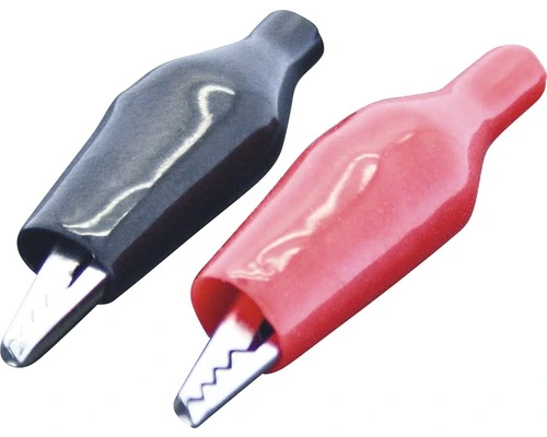 BLEIL Krokodillenklem 1x Rood 1x Zwart