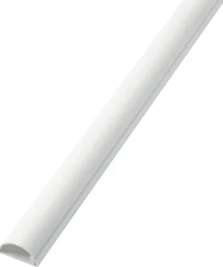D-LINE Kabelgoot Halfrond 30x15 Mm Wit, 2 M